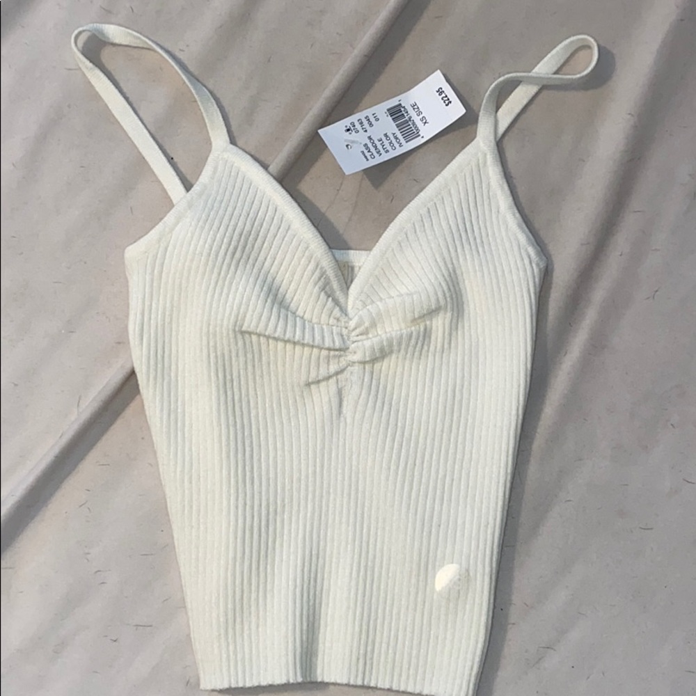 White/Cream L.A. Hearts Tank